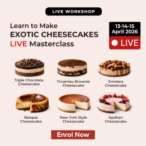 6 Premium International Cheesecakes | Step-by-Step Online LIVE Course